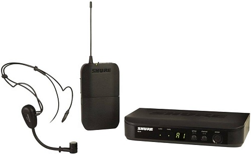 SHURE BLX14RE/PG30 K3E 606-638 MHz Головная радиосистема с гарнитурой PG30