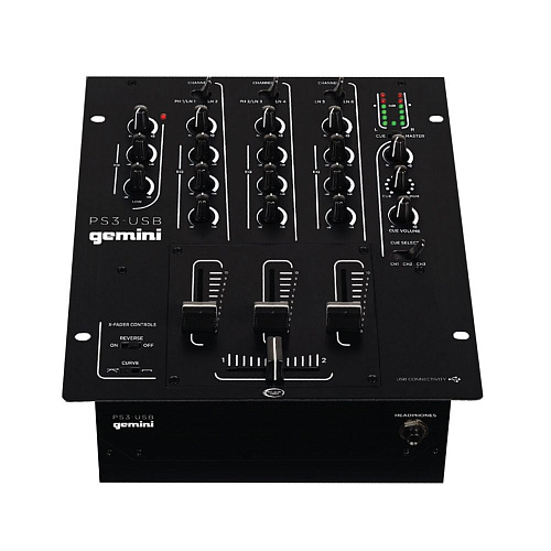 Gemini PS3-USB DJ микшер
