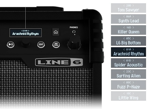 LINE 6 SPIDER V 20 Гитарный комбоусилитель, 20 Вт