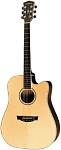 Фото:Parkwood PW-360M-NS Электро-акустическая гитара, с вырезом, с чехлом