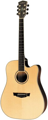 Parkwood PW-360M-NS Электро-акустическая гитара, с вырезом, с чехлом