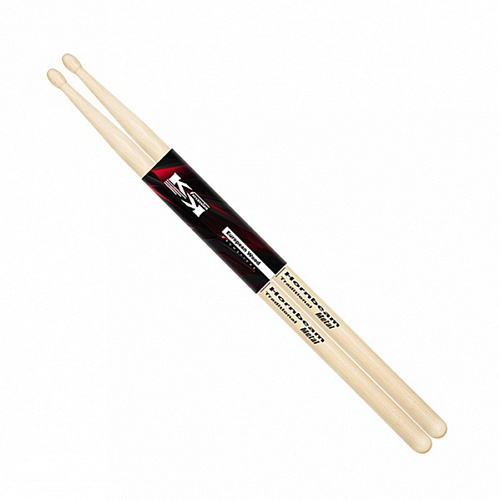 KK Percussion KKGN0C0ML Hornbeam Metal Барабанные палочки, граб, деревянный наконечник