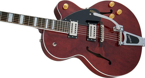 Gretsch G2420T Streamliner Hollow Body with Bigsby, Broad'Tron Pickups, Walnut Stain Полуакустическая электрогитара