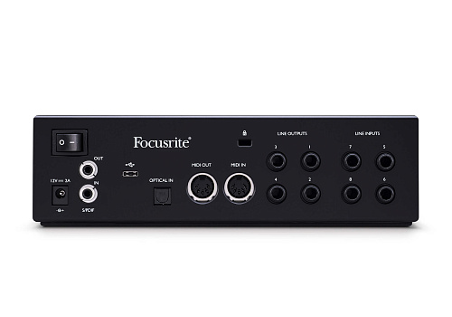 Focusrite Clarett+ 4Pre Аудиоинтерфейс USB, 8 входов-4 выхода