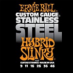 :Ernie Ball P02247 Hybrid Slinky Steel    , , 9-46