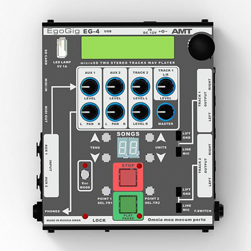 AMT Electronics EG-4 EgoGig Концертный WAV плеер