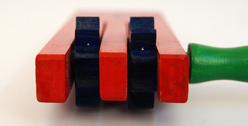 Fleet G20-2 Трещотка-вертушка деревянная с двумя язычками