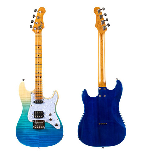 Flight Pathfinder Tenor TBL Электроукулеле, стратокастер, тенор, чехол