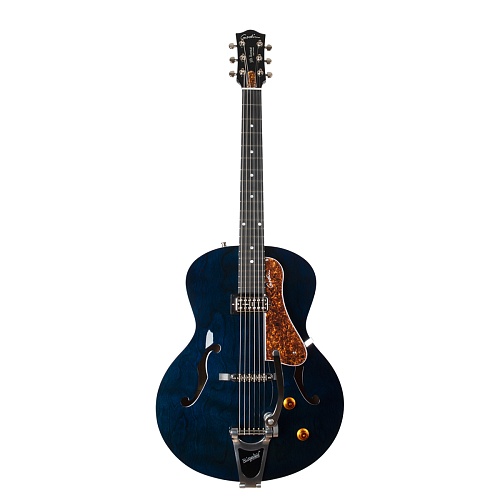 Godin 5th Ave Night Club Indigo Blue Электрогитара арктоп, с футляром