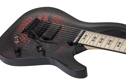 Schecter JEFF LOOMIS JL-7 FR S BLK-S.E. (USA) Гитара электрическая