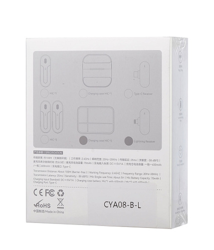 Simply Fly CYA08-B-L Микрофон беспроводной, Lightning