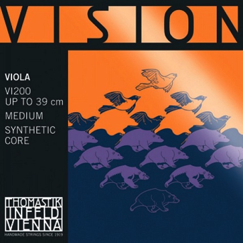 Thomastik VI200 Vision Комплект струн для альта размером 4/4, среднее натяжение