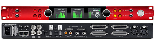 FOCUSRITE Red 16Line Thunderbolt 3 Интерфейс