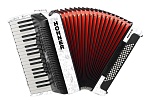 Фото:A1641S BRAVO III 80 White Аккордеон, белый, Hohner