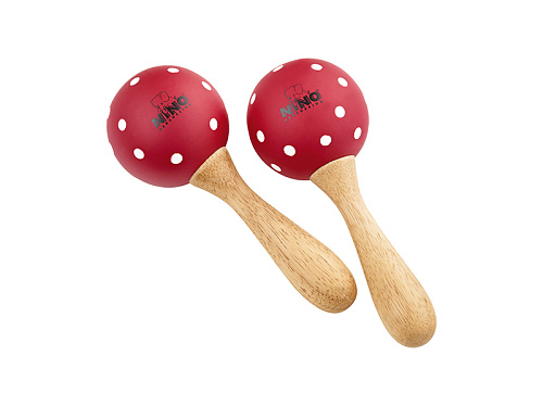 Meinl NINO8PD-R Маракасы деревянные, средние, красные