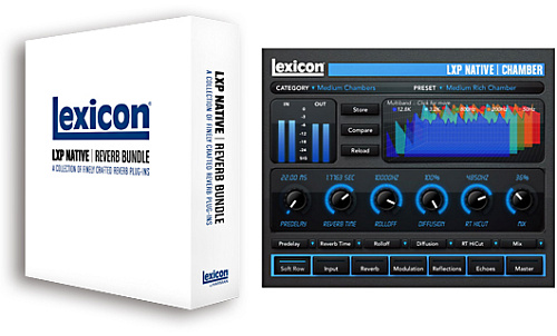 Lexicon LXP Native Reverb Plug-in Bundle   4 VST/AU/RTAS плагина эффектов