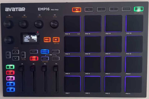 Avatar EMP-16 MIDI контроллер