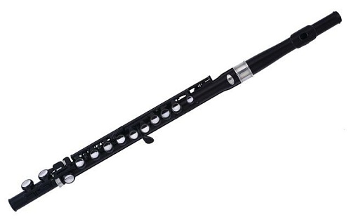 Nuvo Student Flute Kit - Black/Silver Флейта