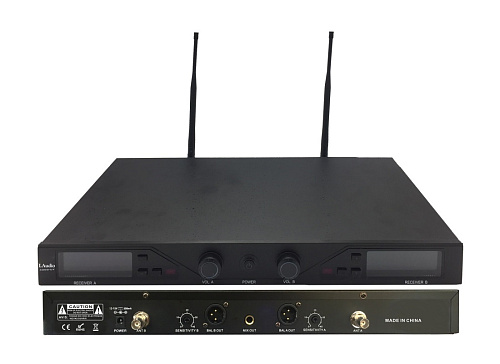 LAudio 4000-UY Беспроводная микрофонная система, 2 головных микрофона