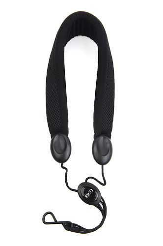 Rico SJA12 Ремень для сопрано/альт саксофона, металлический крючок