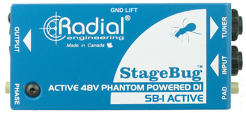 Radial SB-1 Активный директ-бокс для акустической, электро гитары