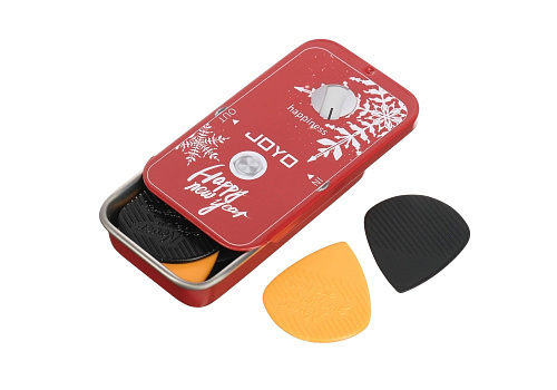 Joyo Pickbox Медиаторы в жестяной коробочке, 10 шт