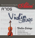Фото:Alice A706 Комплект струн для скрипки [12] сталь/никель
