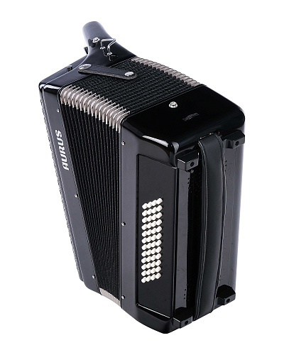 Aurus JH2005-BLACK Аккордеон 34/48/5, черный, с футляром