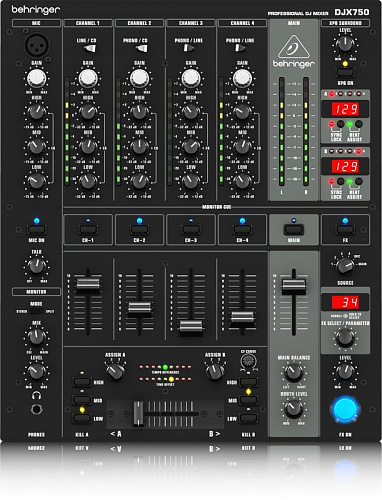 Behringer DJX750 DJ-микшерный пульт