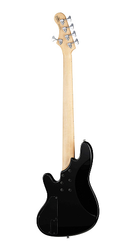 Cort NJS5-BK Elrick NJS Series Бас-гитара 5-струнная, черная, с чехлом