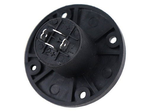 AuraSonics SC4FR Панельный разъем 4-контактный спикон female, круглый фланец