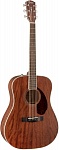 :Fender PM-1 Dreadnought All Mahogany with Case, Natural OV  , 