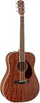 Фото:Fender PM-1 Dreadnought All Mahogany with Case, Natural OV Акустическая гитара, кейс