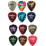 Фото:Alice AP-12A Медиаторы, целлулоид, разноцветные, толщина 0.46-0.81, 12шт