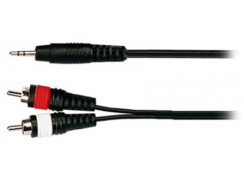 Soundking BB413-3M Кабель акустический, 3,5 мм — 2хRCA, 3 м