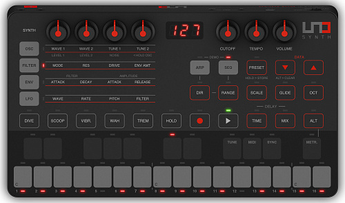 IK MULTIMEDIA UNO Synth Монофонический аналоговый синтезатор