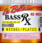 Фото:La Bella RX-N5D RX Nickel Комплект струн для 5-струнной бас-гитары, 45-130