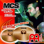 :Meinl MCS-14/18  (Medium Hihat 14" -, Crash-Ride 18"  )