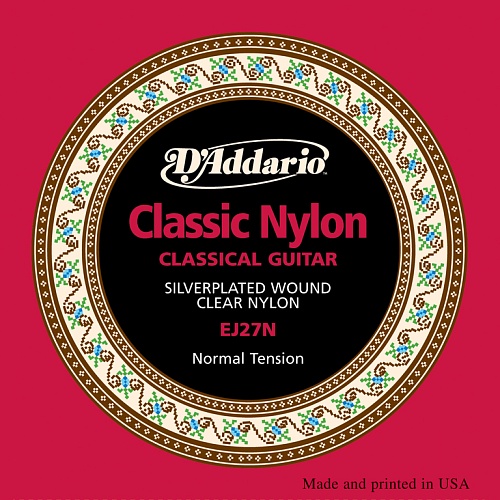 D'Addario EJ27N CLASSIC Струны для классической гитары Student Normal