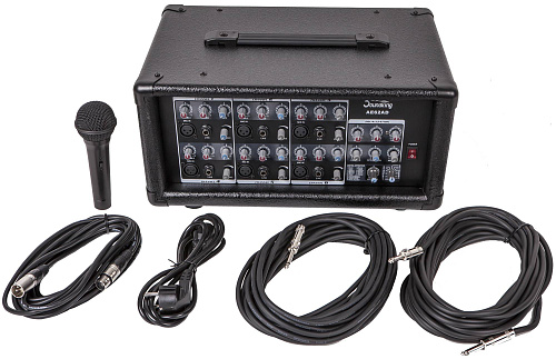 Soundking ZH0602D12LS Комплект акустической системы, микшер, микрофон, кабели, 2х200 Вт