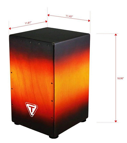 Tycoon STK-29 SB Sunburst Кахон с подструнником Supremo, санберст