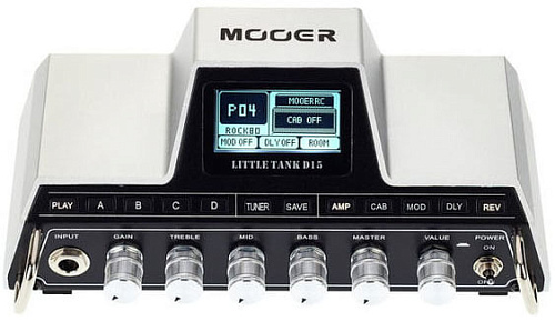Mooer Little Tank D15 Моделирующий гитарный мини-усилитель, 15Вт