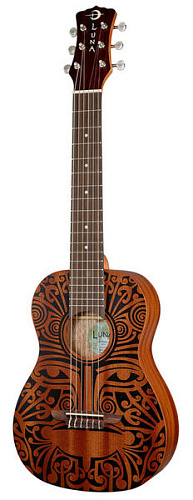 Luna UKE TRIBAL 6 Укулеле баритон, 6 струн