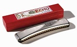 Фото:Hohner M149601 Echo 48 C-major Stimmen Губная гармошка октавная
