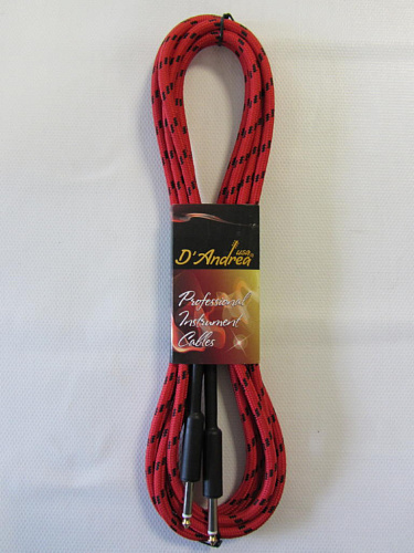 D'Andrea ULCC-20 Шнур инструментальный Jack-Jack, 6 м