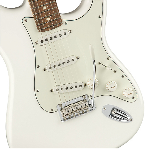 Fender Player Strat PF PWT Электрогитара, цвет белый