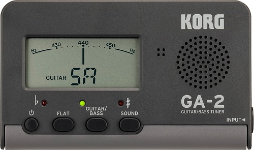 KORG GA-2 Цифровой тюнер для гитары, бас-гитары