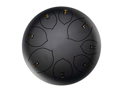 Foix FTD-108F-BK Глюкофон, 25 см, Фа мажор, черный