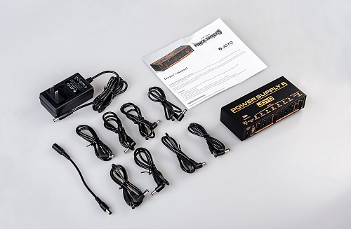 Joyo JP-05 Блок питания для педалей эффектов, 7х9В+1 комбо