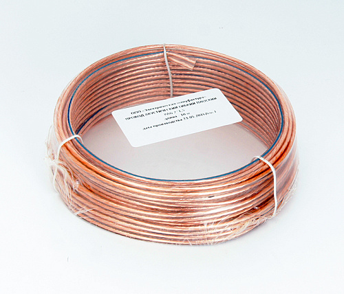 Электрическая мануфактура PAG2x150-10 Провод акустический гибкий плоский 2х1.50, медь, 10 м